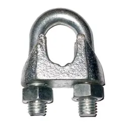 Szybka dostawa Zaciski do lin kabłąkowe 30 OC DIN 741